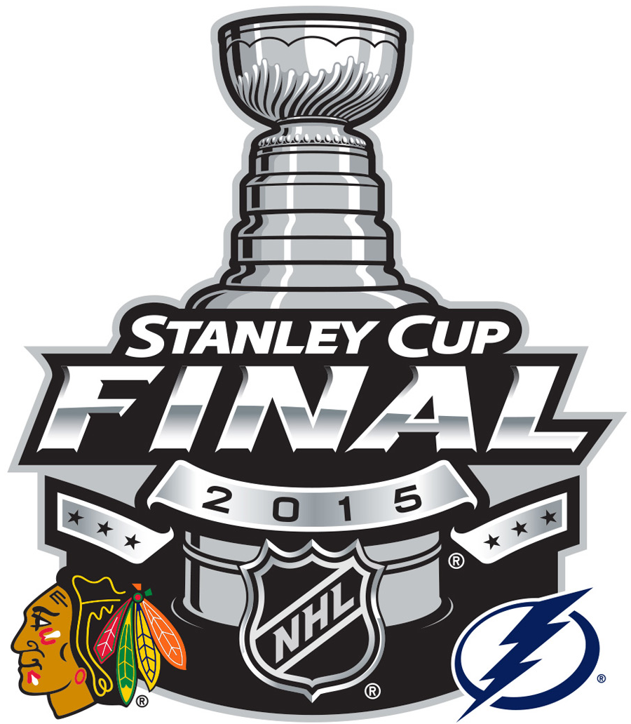 Stanley Cup Playoffs 2015 Finals Matchup Logo iron on heat transfer